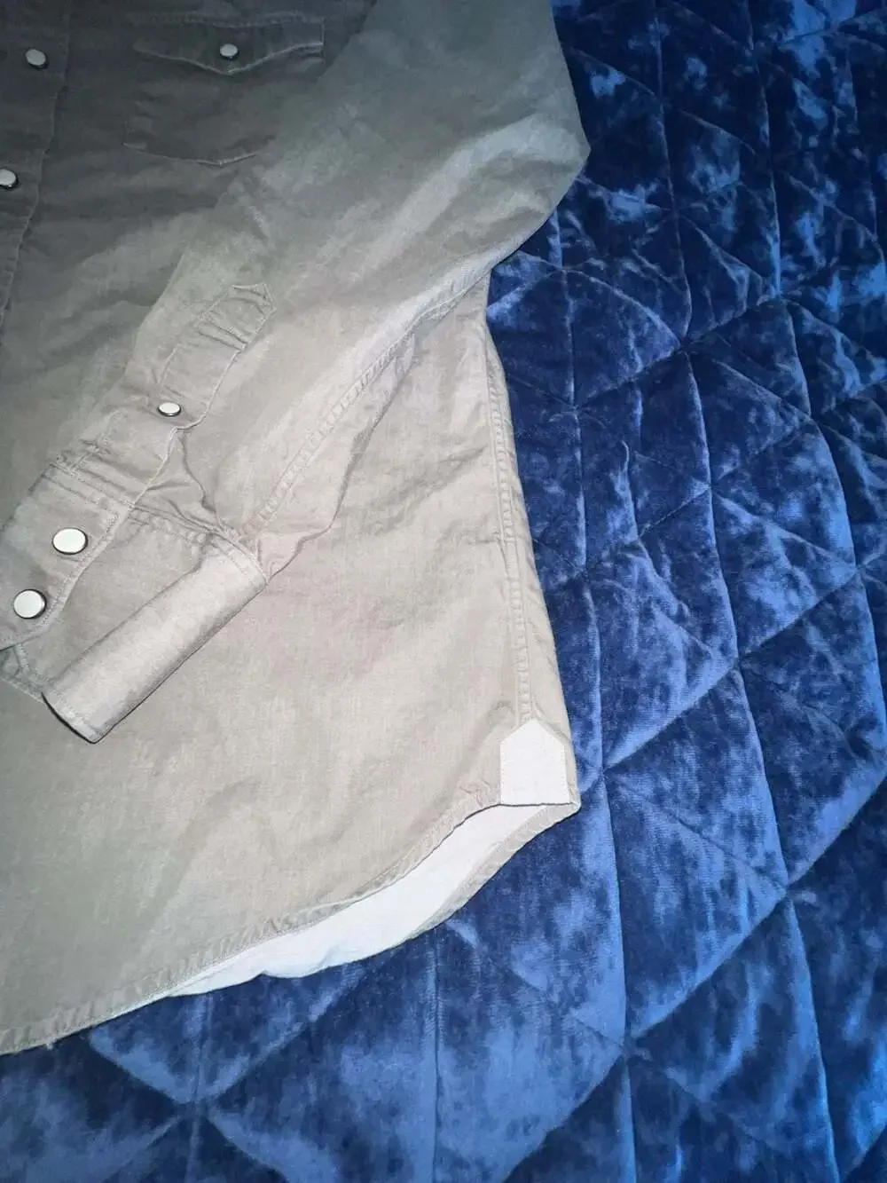 Banana Republic Mens Olive Green Long Sleeve Button-Down Western Style Shirt